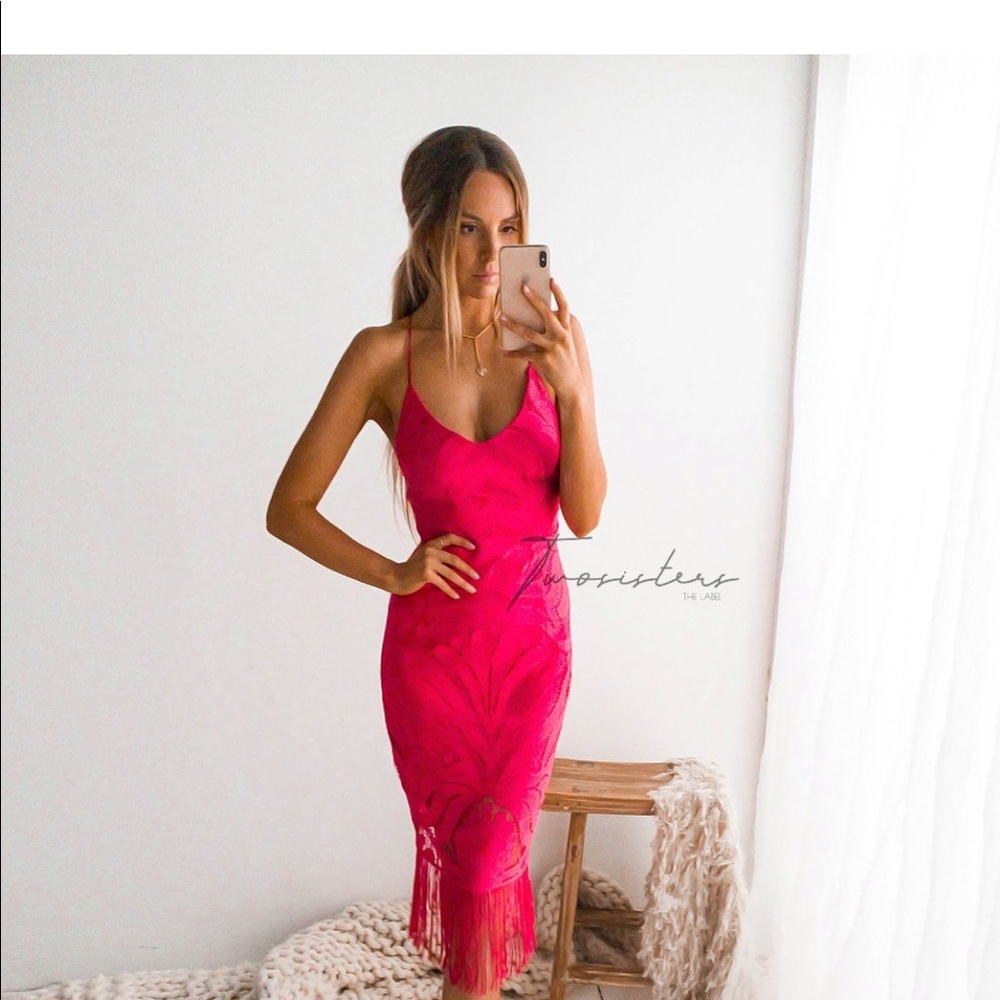 Hot Pink Dress